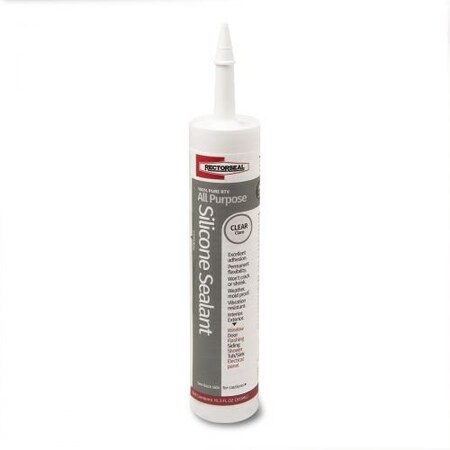 Rectorseal Corp. Silicone Caulk, Clear 57506